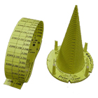 O-Ring sizing cones and measuring tools